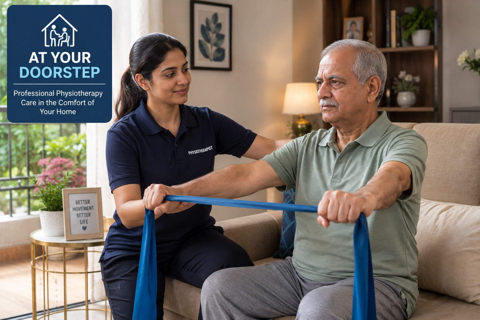 Home Visit Physiotherapy in Ghaziabad, Sahibabad and nearby areas